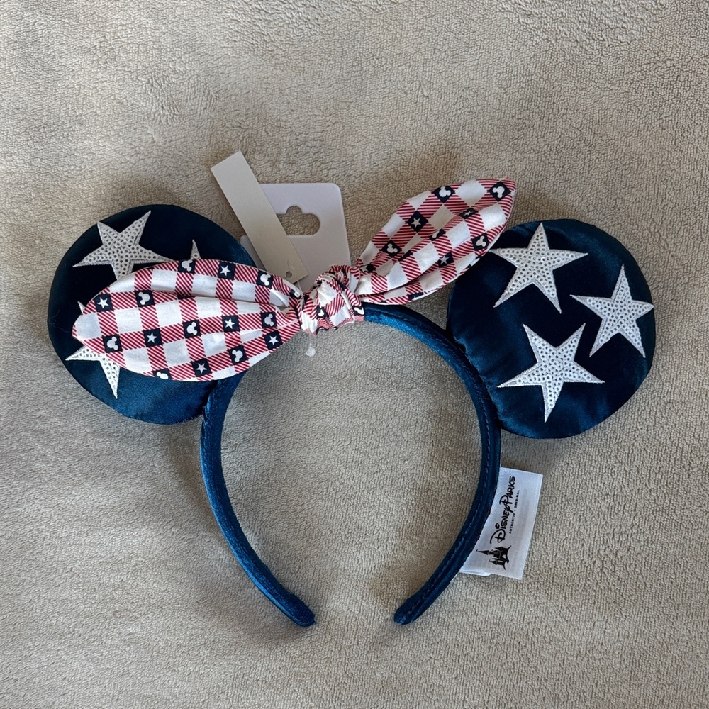NWT Disney Parks All American Girl Minnie Ears ❤️